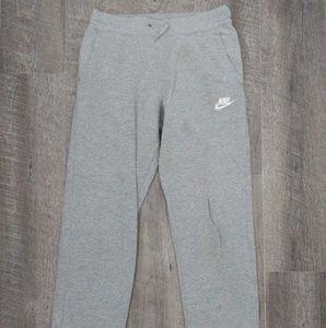 Youth grey nike sweatpants